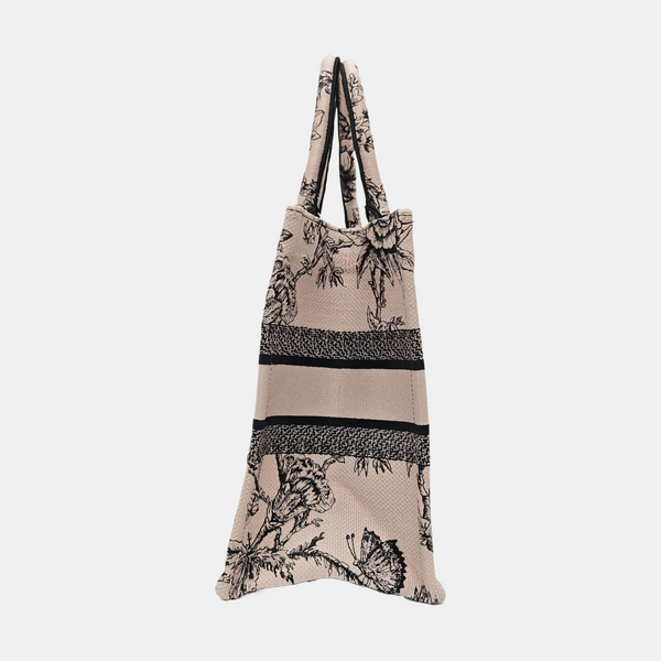 Book Tote Medium Canvas Pink