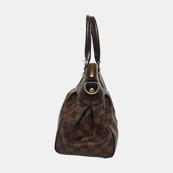 TREVI PM Damier Ebene Coated Canvas Brown