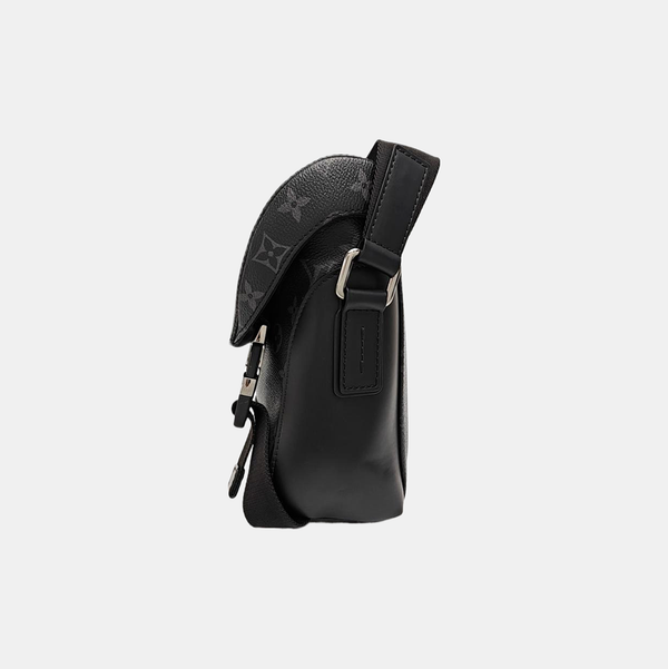 VOYAGER PM Monogram Coated Canvas Black