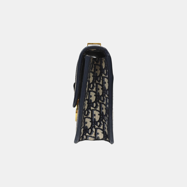 30 Montaigne Oblique Canvas Blue