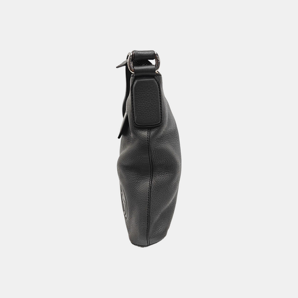 Calfskin Shoulder Bag Gray