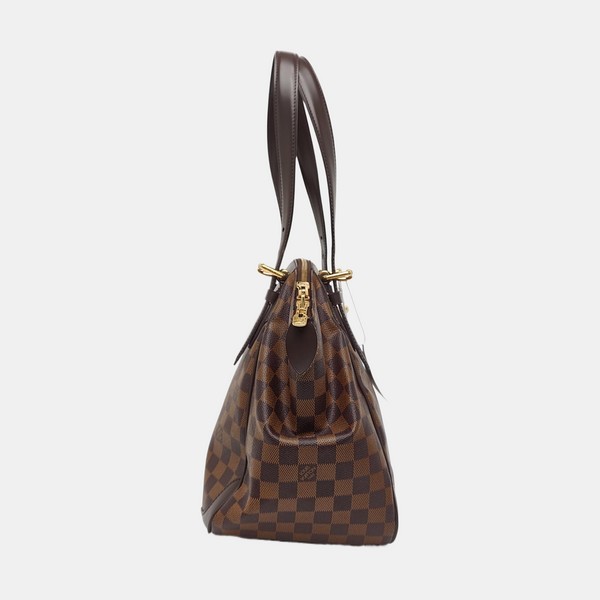 VERONA MM Damier Ebene Coated Canvas Brown