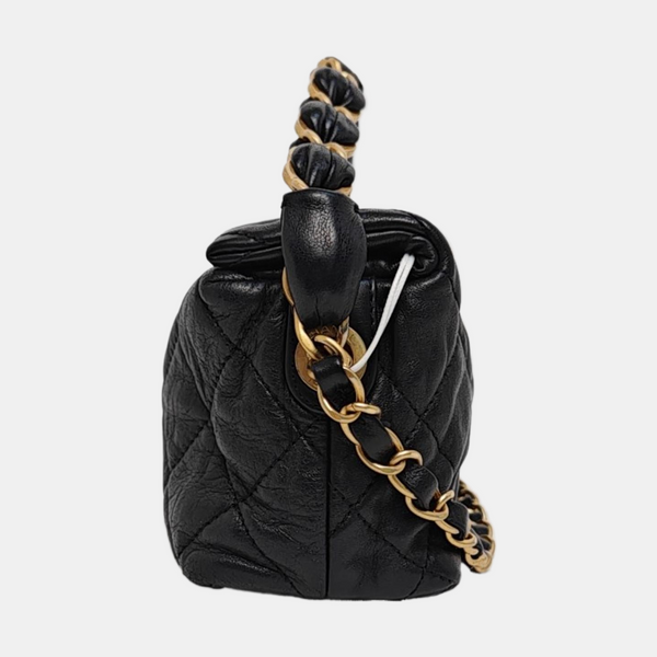Quilted Lambskin Black
