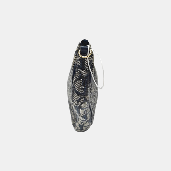 Saddle Mini Oblique Canvas Blue