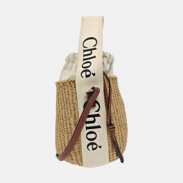 Special Material Shoulder Bag Brown
