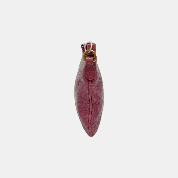 Calfskin Shoulder Bag Purple