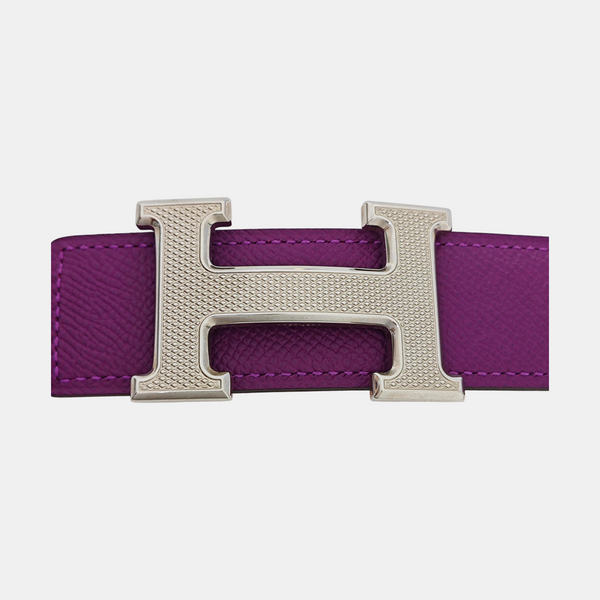 Leather Belt Purple