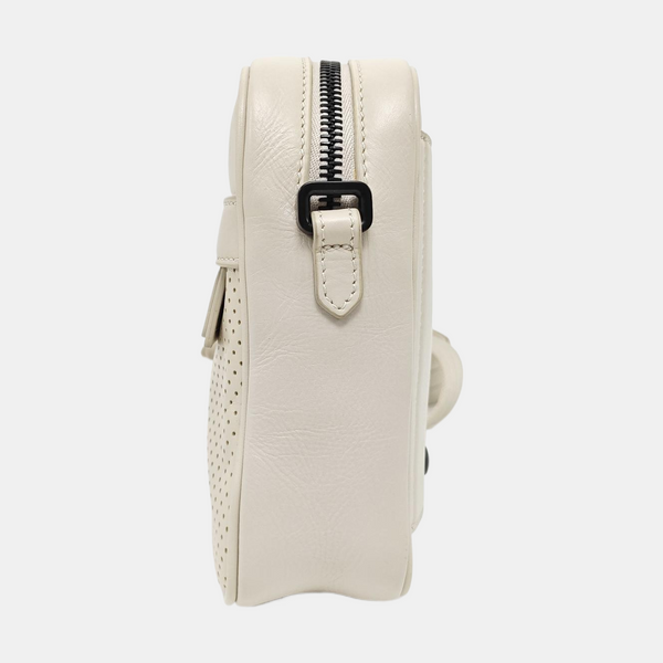 Calfskin Shoulder Bag White