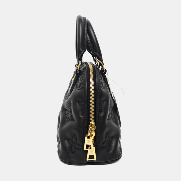 ALMA BB Quilted Calfskin Black