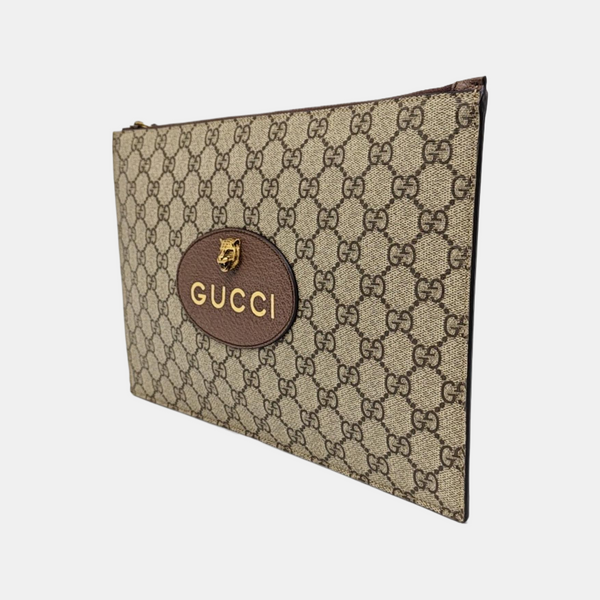 Neo Vintage Monogram Coated Canvas Beige
