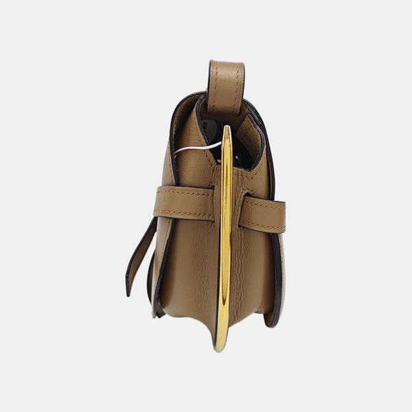 Gate Small Calfskin Brown