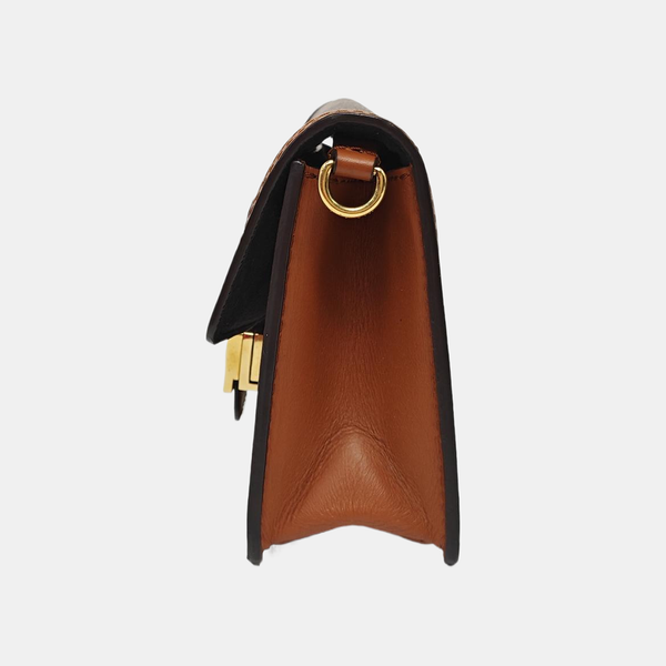 DAUPHINE WOC Monogram Coated Canvas Brown