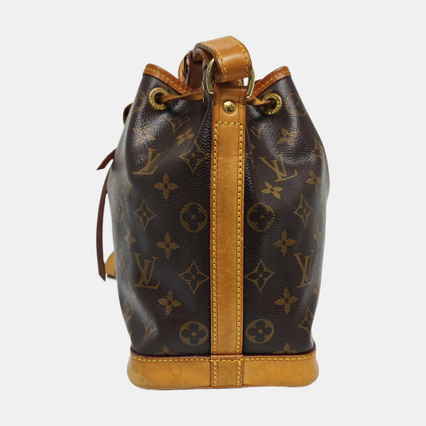 NOÉ BB Monogram Coated Canvas Brown