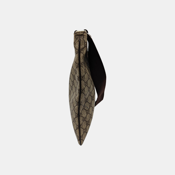 Monogram Coated Canvas Shoulder Bag Beige