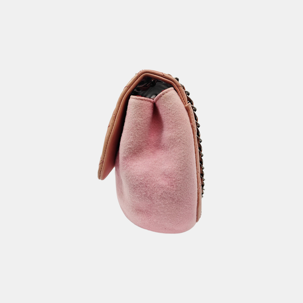 CLASSIC FLAP Medium Quilted Calfskin Pink