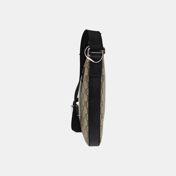 GG Supreme Monogram Coated Canvas Black