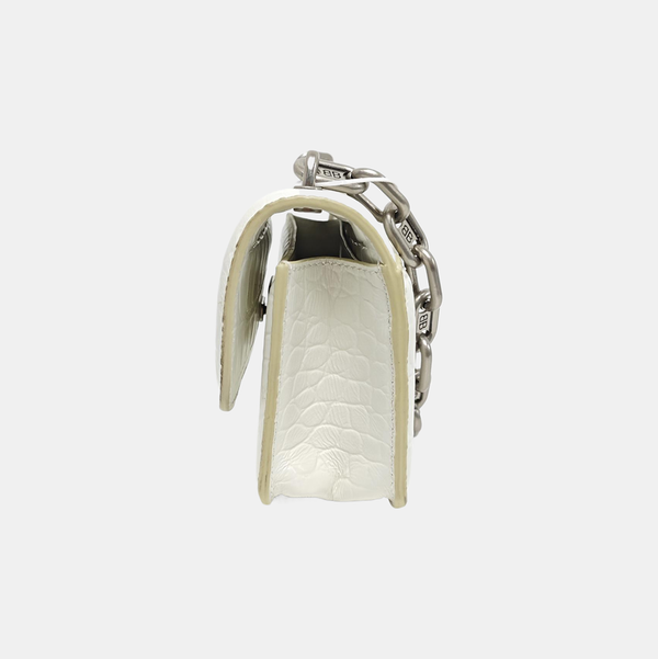 Calfskin Shoulder Bag White
