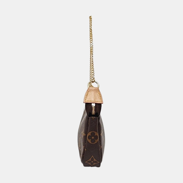 ACCESSOIRES Mini Monogram Coated Canvas Brown