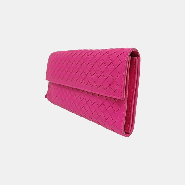 Lambskin Wallet Red