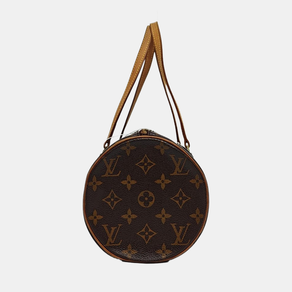PAPILLON Monogram Coated Canvas Brown