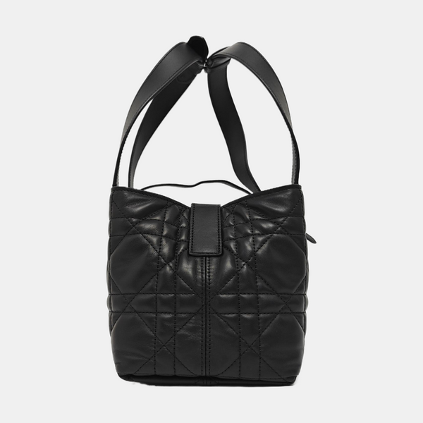 Toujours Small Cannage Calfskin Black