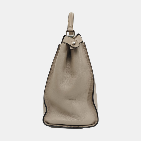 Peekaboo Large Calfskin Gray