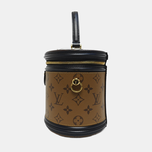 CANNES PM Monogram Coated Canvas Brown