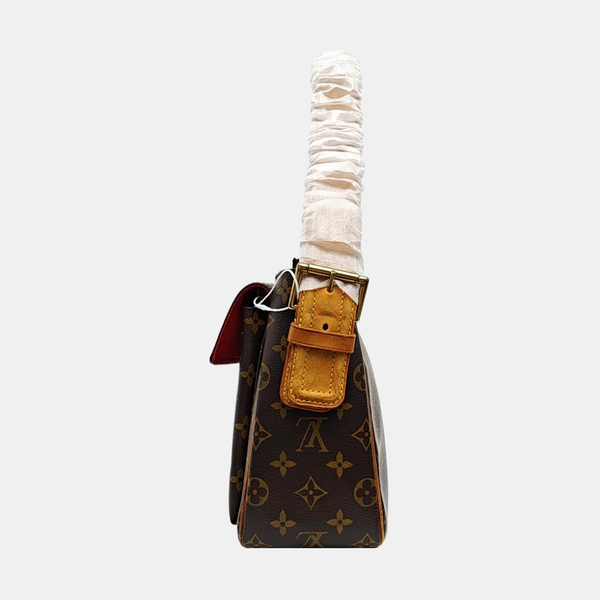 VIVA CITE Monogram Coated Canvas Brown