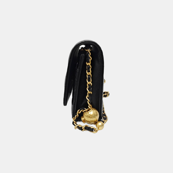 TRENDY CC Quilted Lambskin Black