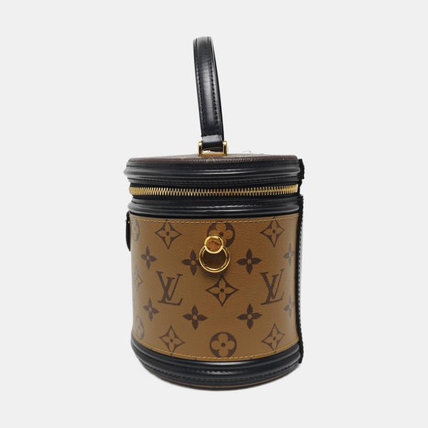 CANNES PM Monogram Coated Canvas Brown