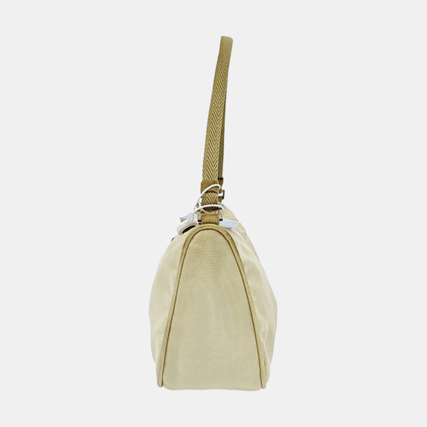 Pochette Accessoire Nylon Beige