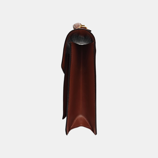 MONCEAU Monogram Coated Canvas Brown