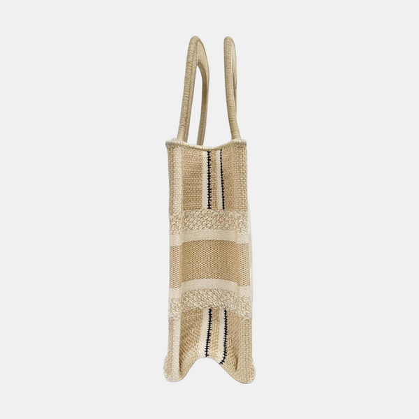 Book Tote Mini Canvas Beige