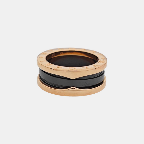 B.ZERO1 18k Rose Gold Ring EU 49