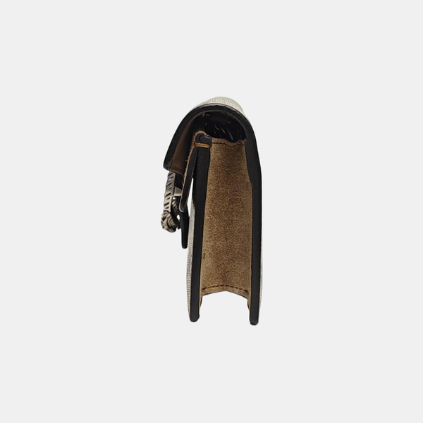 Dionysus Super Mini Monogram Coated Canvas Beige