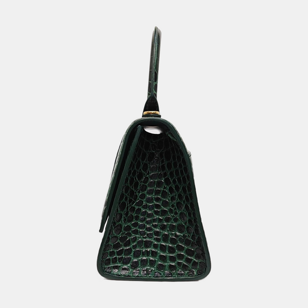Hourglass S Calfskin Green