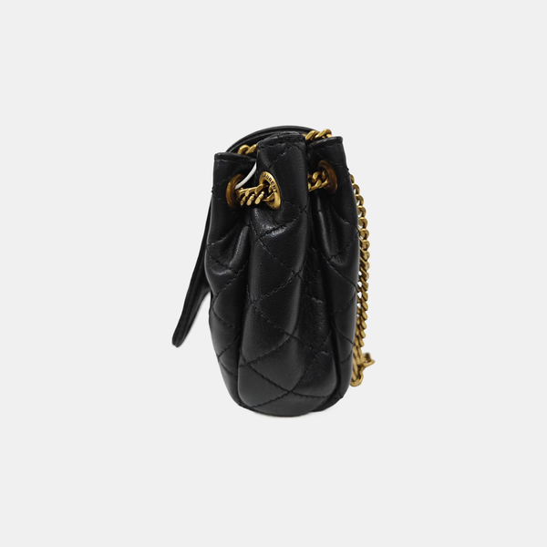 NOLITA Mini Quilted Lambskin Black