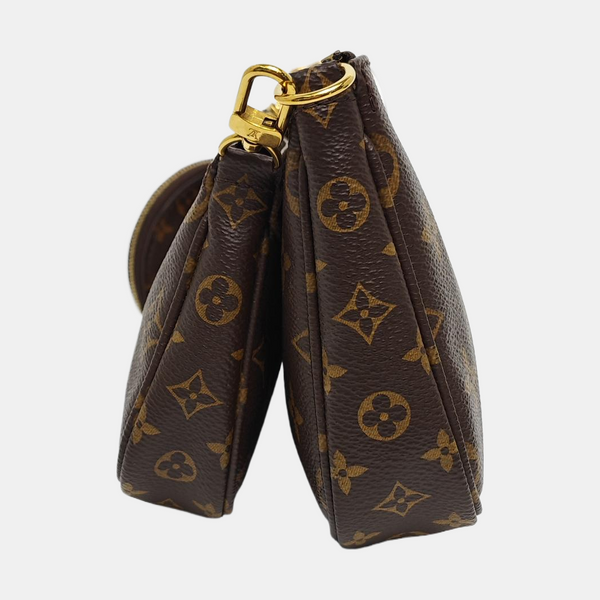 MULTI Monogram Coated Canvas Brown