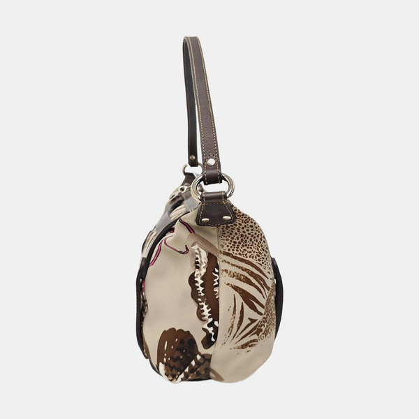 Nylon Top Handle Bag Multicolor