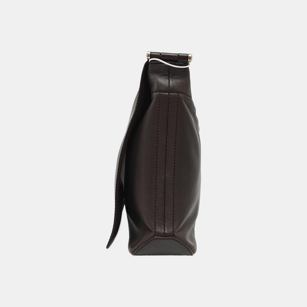 Lambskin Shoulder Bag Brown