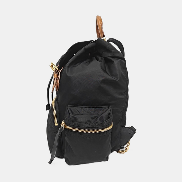 The Rucksack Medium Nylon Black