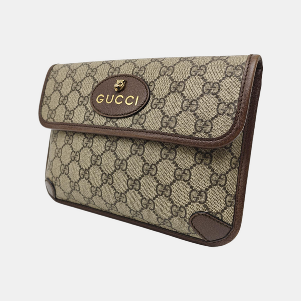 Neo Vintage Monogram Coated Canvas Beige