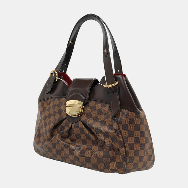 SISTINA GM Damier Ebene Coated Canvas Brown