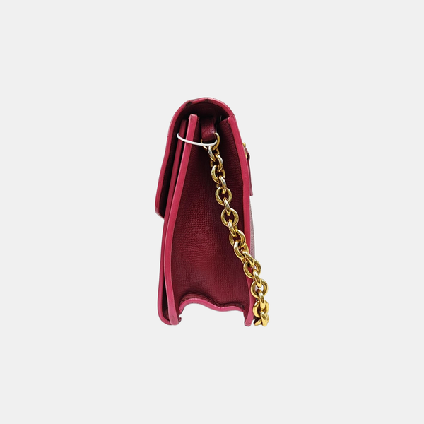 Macken Small Calfskin Red