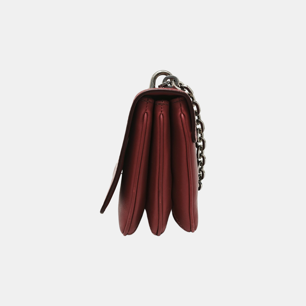 Calfskin Crossbody Bag Red
