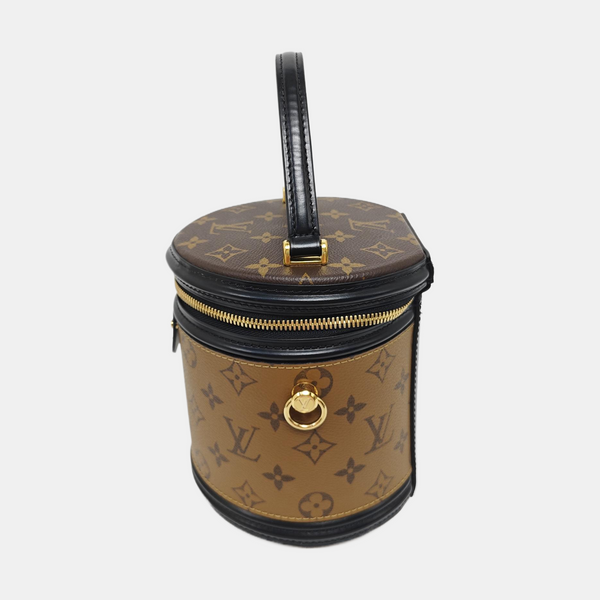 CANNES PM Monogram Coated Canvas Brown