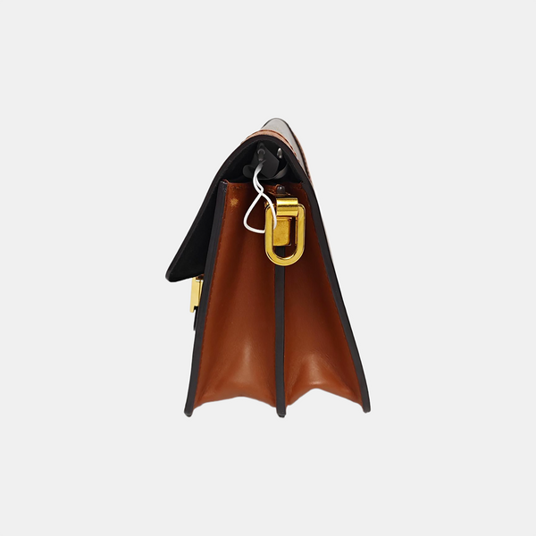 DAUPHINE Mini Monogram Coated Canvas Brown