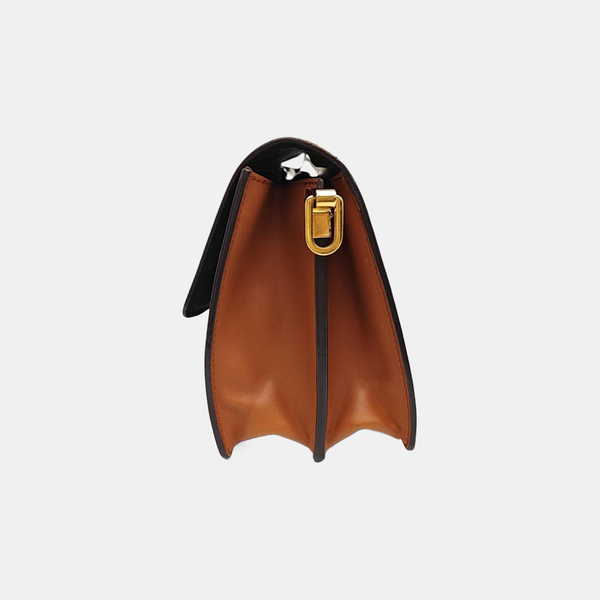 DAUPHINE MM Monogram Coated Canvas Brown
