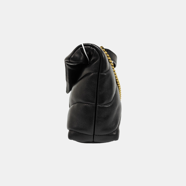PUFFER Quilted Lambskin Black