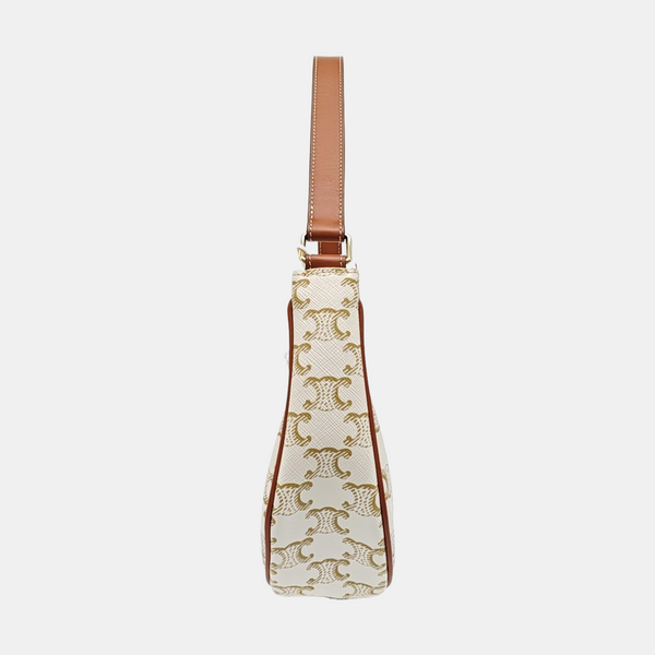 AVA Medium Coated Canvas White